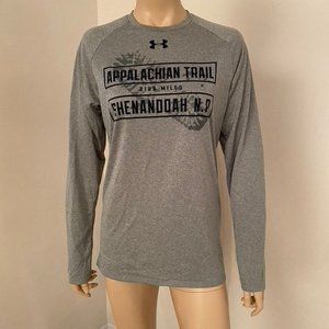 UNDER ARMOUR Long Sleeve Shirt / Small / Gray / $17